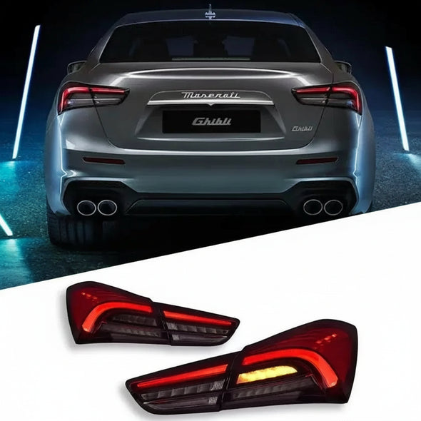 Maserati Ghibli 2014-2022 Trofeo Style LED Taillights