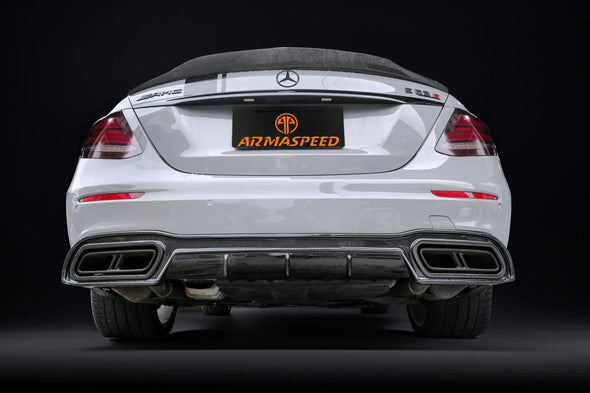 Armaspeed Carbon Fiber Rear Diffuser for Mercedes-Benz E-Class W213 E6 ...