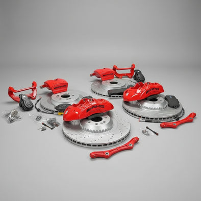Mercedes-Benz E-Class W213 C238 AMG Front 6 POT & Rear 1 POT Retrofit Brake Kit