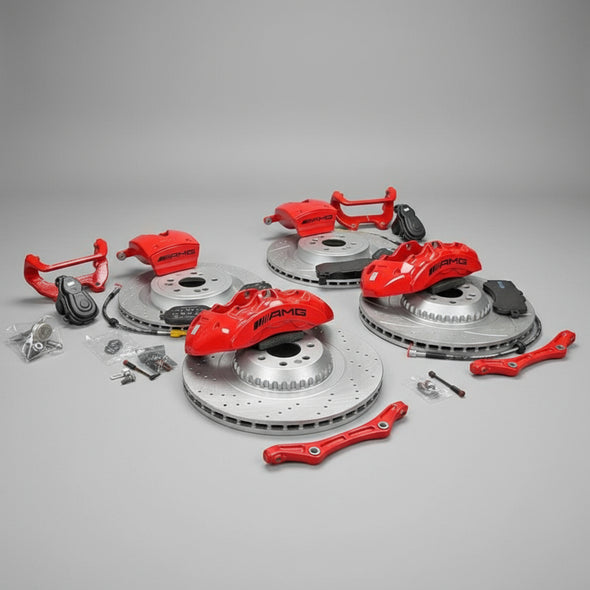 Mercedes-Benz E-Class W213 C238 AMG Front 6 POT & Rear 1 POT Retrofit Brake Kit