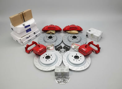 Mercedes-Benz E-Class W213 C238 AMG Front 6 POT + Rear 1 POT Retrofit Brake Kit