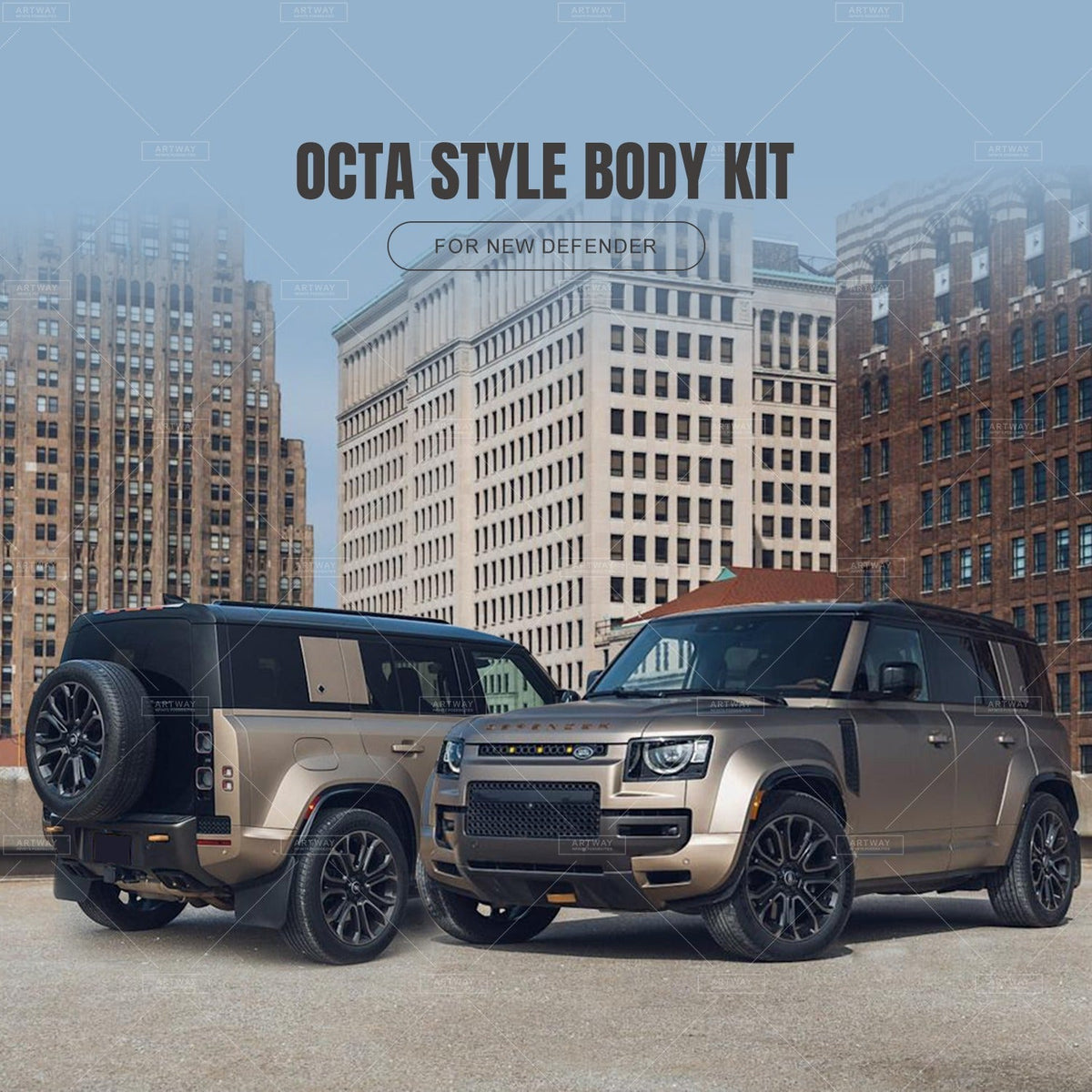 OCTA Widebody Kit Land Rover Defender 2020+ Premium Upgrade – CarGym