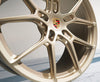 20/21-inch 911 Carrera lightweight wheel set painted in Neodyme.
