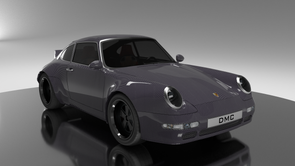 DMC Porsche 993 OEM Style Front Bumper Carbon Fiber