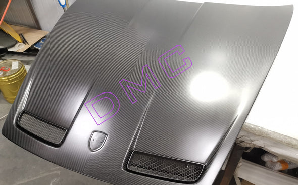 DMC Porsche 992 Turbo S: Carbon Fiber Front Hood: OEM Replacement Bonnet GT3 Style