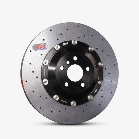 Akebono 10 POT x StopFlex Carbon Ceramic Disc Front Brake Kit for Maserati Levante