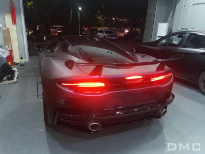 DMC McLaren GT MSO High Downforce: Forged Carbon Fiber Rear Wing Spoiler: fits the OEM Trunk of the McLarenGT Coupe
