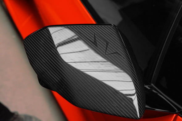 DMC Carbon Fiber Mirror Covers for Lamborghini Revuelto LB744 Coupe & Spyder