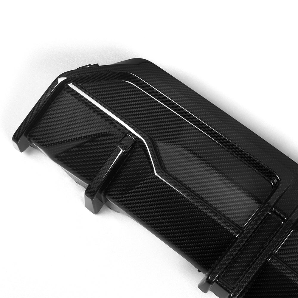 SOOQOO BMW 2 Series G42 Carbon Fiber Center Rear Diffuser CarGym sooqoo-bmw-2-series-g42-carbon-fiber-center-rear-diffuser-cargym