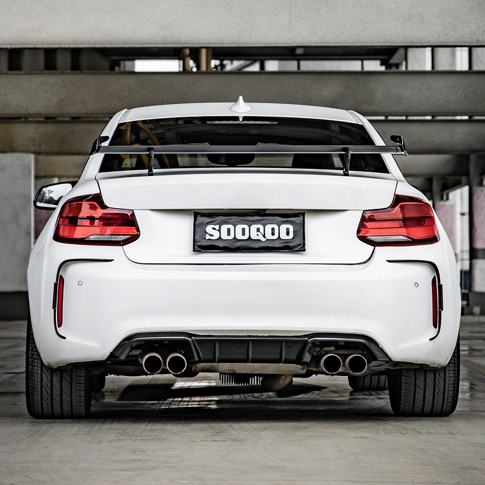 SOOQOO BMW M2 F87 Carbon Fiber Rear Vent Trim – CarGym