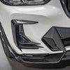 SOOQOO BMW X3 G01 / X4 G02 LCI Carbon Fiber Front Lip Spoiler