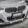 SOOQOO BMW 2-Series G42 Carbon Fiber Front Lip Spoiler
