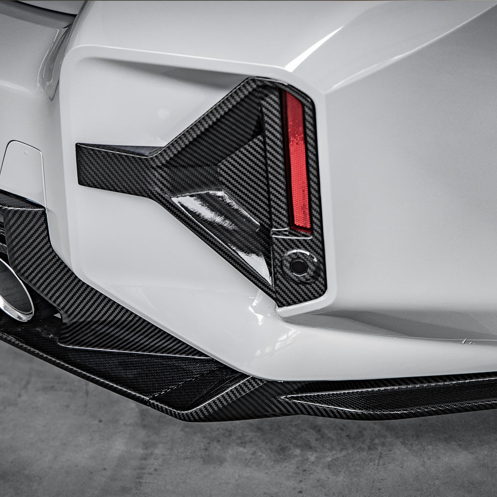 SooQoo BMW M2 G87 Dry Carbon Fiber Rear Bumper Attachments – CarGym