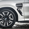 SOOQOO BMW iX3 Carbon Fiber Side Fender Adapter Cover