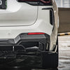 SOOQOO BMW iX3 Carbon Fiber Rear Canards