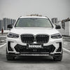 SOOQOO BMW iX3 / X3 G01 / X4 G02 LCI Carbon Fiber Front Bumper Side Vents