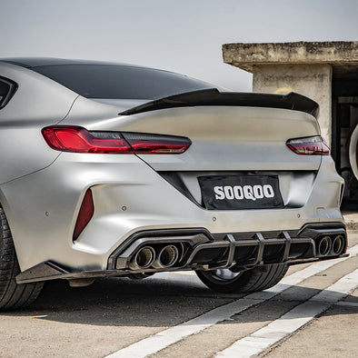 SOOQOO BMW M8 F93 Carbon Fiber Rear Diffuser