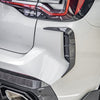 SOOQOO BMW X3 G01 LCI Carbon Fiber Rear Canards