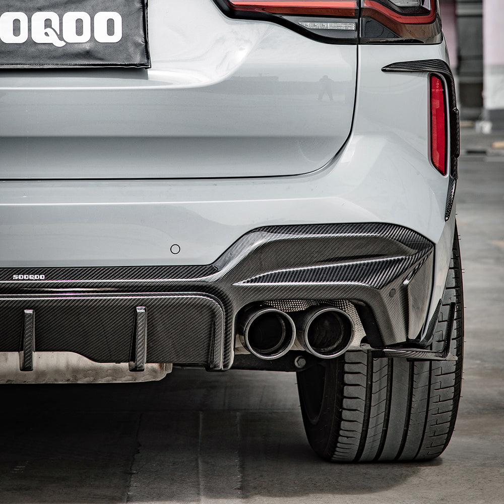 X3m Rear Diffuser SooQoo BMW X3M F97 Dry Carbon Fiber Rear Diffuser | CarGym