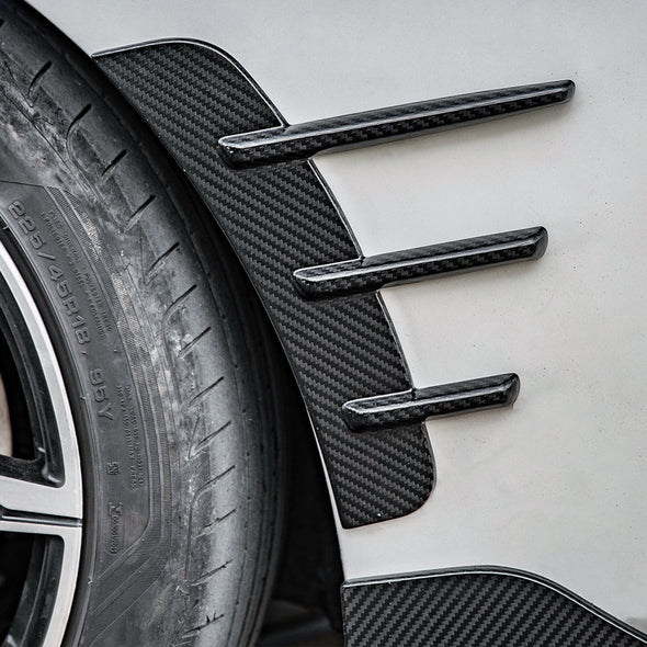 SOOQOO BMW 4-Series G22 G23 Carbon Fiber Rear Side Spat