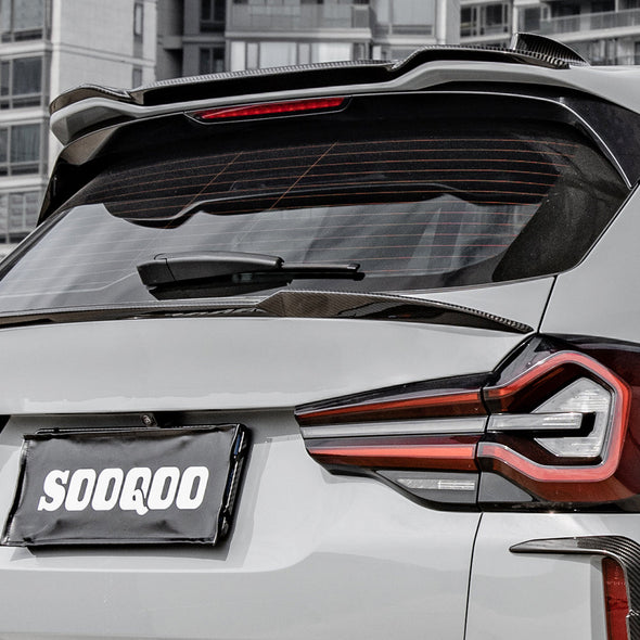 SOOQOO BMW X3M F97 Carbon Fiber Roof Spoiler