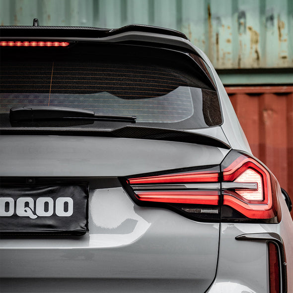 Bmw F97 Rear SooQoo BMW X3M F97 Dry Carbon Fiber Rear Spoiler – CarGym