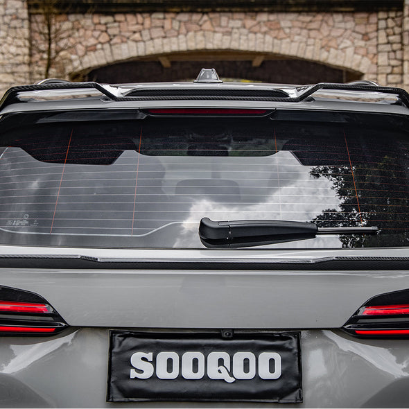 SOOQOO BMW X5 G05 Carbon Fiber Rear Spoiler