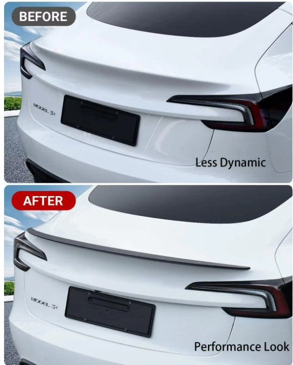 Tesla Model 3 Highland 2023+ Performance Rear Lip Spoiler