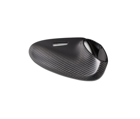 TECHART Side Mirror Bottom Shells (L/R) Carbon 'matte' Standard Design for Porsche 991/ 981