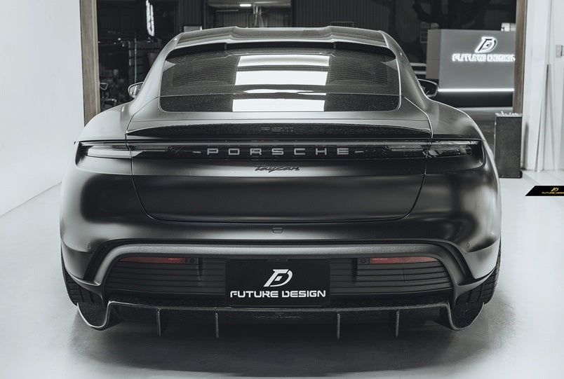 Tycan Rear Fender PSM Dynamic Carbon Fiber Rear Spoiler for Porsche Taycan 2020+ – CarGym