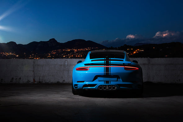 TECHART Diffusor Add-On for Rear Apron for Porsche 991 911 Carrera from 2017+