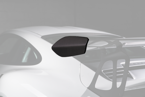 TECHART Rear Spoiler Panels Carbon 'matte' for Porsche 991.1 GT3 RS