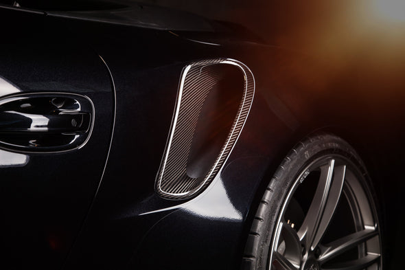 TECHART Carbon Side Air Intakes for Porsche 991 911 Turbo (S)