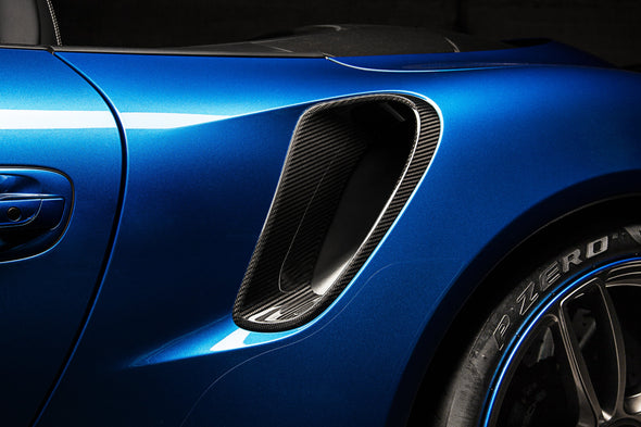 TECHART Carbon Side Air Intakes for Porsche 991 911 Turbo (S)