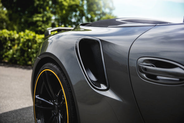 TECHART Carbon Side Air Intakes for Porsche 991 911 Turbo (S)