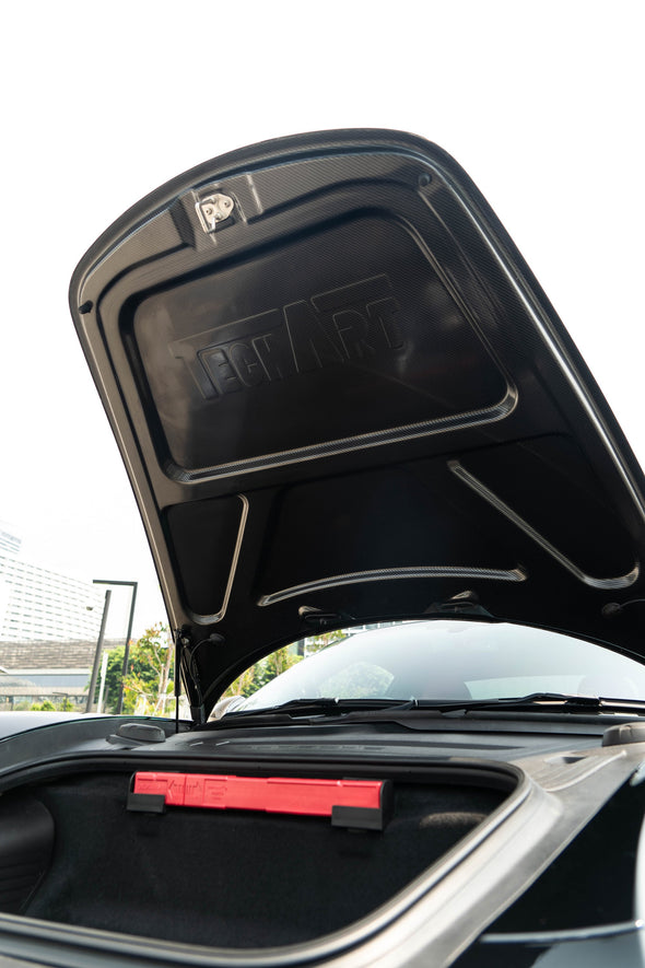 TECHART Carbon Fiber Aero Hood for Porsche 991 911 Carrera / 718 Boxster & Cayman