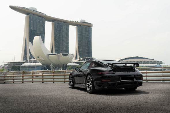 TECHART Diffusor Add-On for Rear Apron for Porsche 991.1 911 Turbo (S)  2012-2016