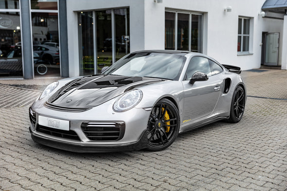 TECHART Carbon Fiber Aero Hood for Porsche 991 911 Carrera / 718 Boxster & Cayman