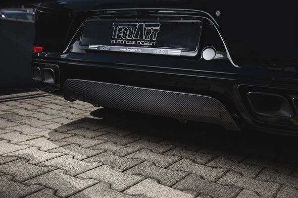 TECHART Diffusor Add-On for Rear Apron for Porsche 991.2 911 Turbo 2017+