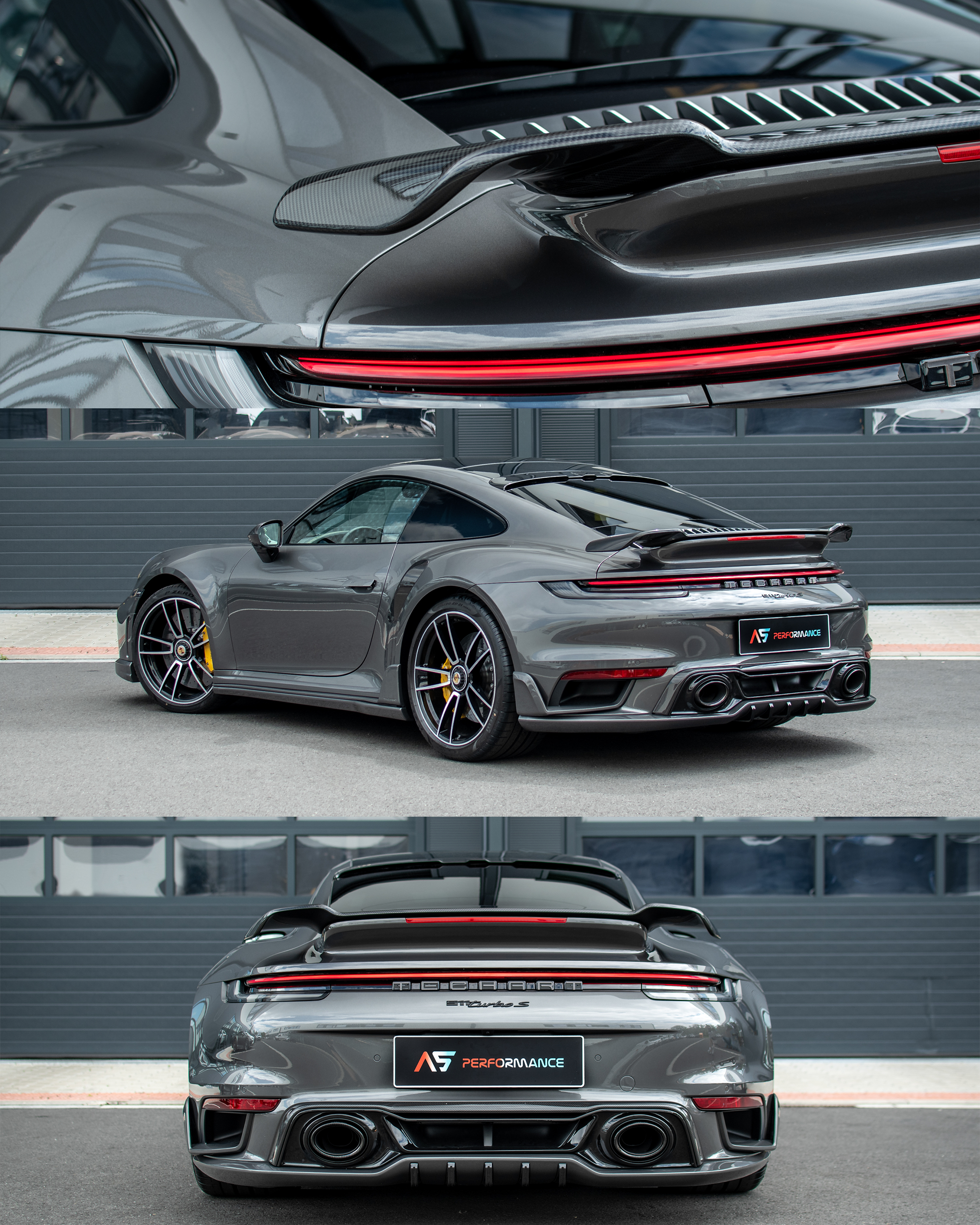 Brabus 992 Rear Spoiler TECHART Carbon Rear Spoiler I for Porsche 992 911 Turbo (S) – CarGym