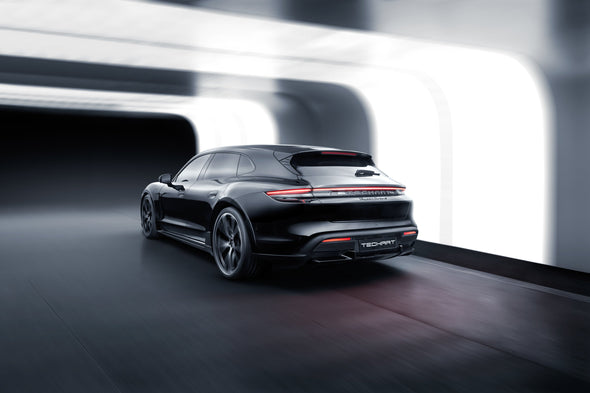 TECHART Carbon Side Skirts with Fin for 9J1 Porsche Taycan