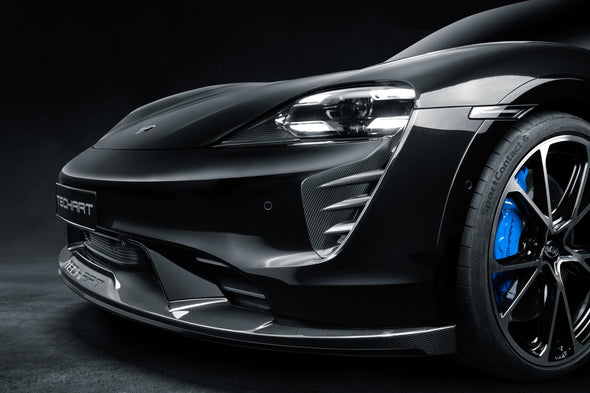 TECHART Carbon Air Curtains for Porsche 9J1 Taycan