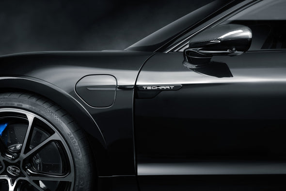TECHART Trim Cover with TECHART Logo for Porsche 9J1 Taycan