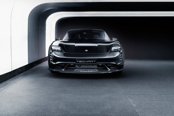 TECHART Carbon Front Spoiler I for Porsche 9J1 Taycan