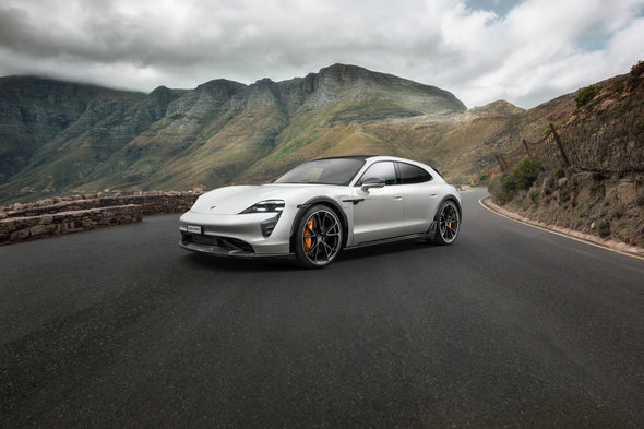 TECHART Carbon Side Skirts with Fin for 9J1 Porsche Taycan