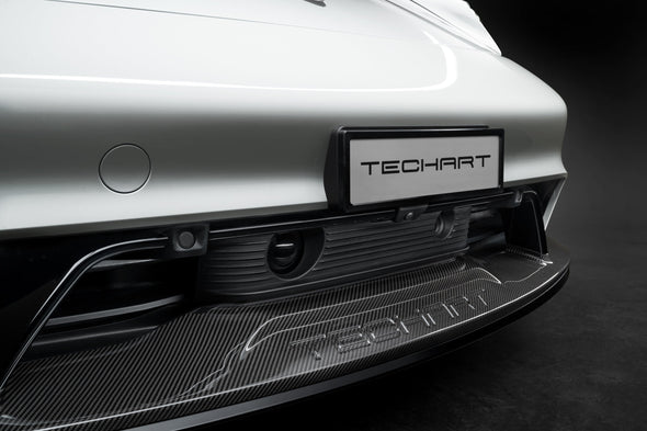 TECHART Carbon Front Spoiler I for Porsche 9J1 Taycan