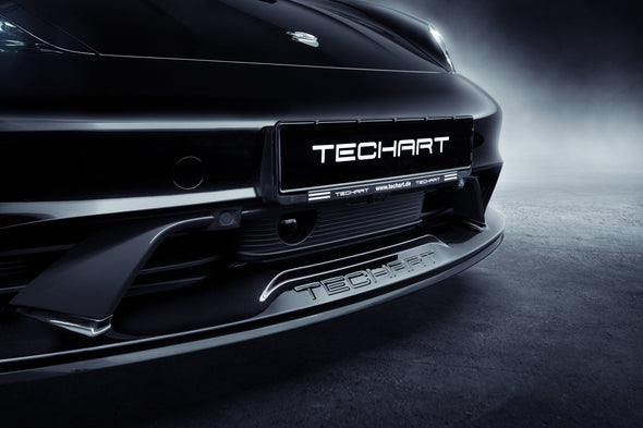 TECHART Carbon Front Spoiler I for Porsche 9J1 Taycan