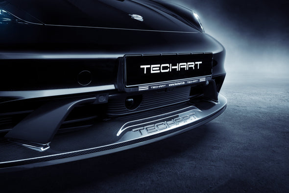 TECHART Carbon Front Spoiler I for Porsche 9J1 Taycan