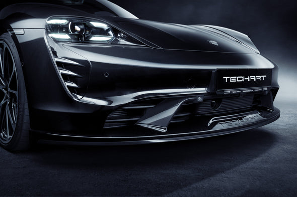 TECHART Carbon Front Spoiler I for Porsche 9J1 Taycan