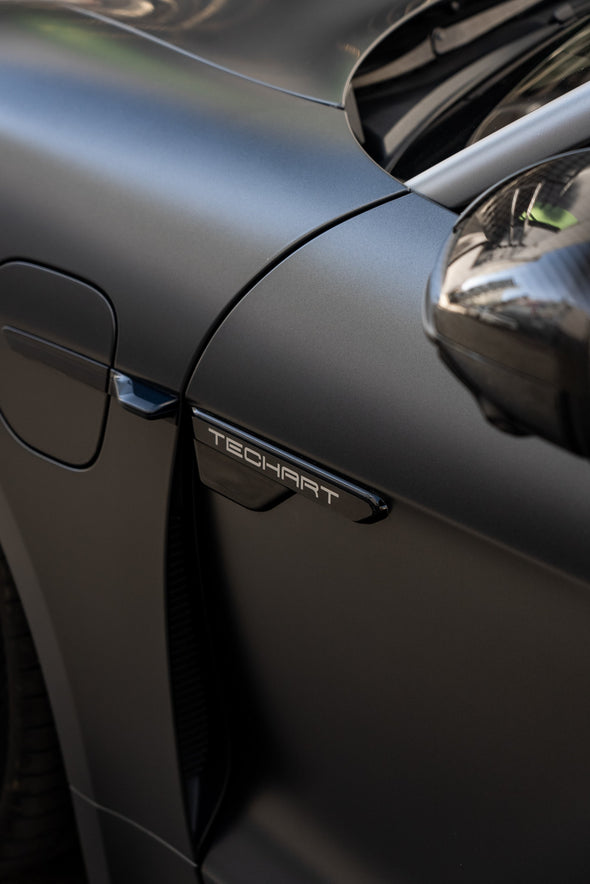 TECHART Trim Cover with TECHART Logo for Porsche 9J1 Taycan